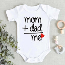 I LOVE MOM & DAD Baby Boy Girls Clothes High Quality Comfy Soft Newborn Baby Stuff Cotton Summer Infant Bodysuits & One-Pieces