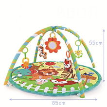 Baby Fitness Frame Crawling Blanket Play Mat Fence Crawling Mat with Cloth Book Infant Rug Enlightenment Toys Game Mat Gift