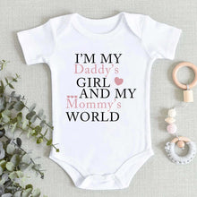 I LOVE MOM & DAD Baby Boy Girls Clothes High Quality Comfy Soft Newborn Baby Stuff Cotton Summer Infant Bodysuits & One-Pieces