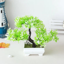 Artificial Plants Bonsai Small Tree Pot Fake Plant Flowers Potted Ornaments for Home Festival Wedding Decoration Accessories