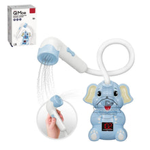 Baby Bath Toys Bath Shower with Shower Thermometer Electric Elephant Water Spray Water Toys for Kids Tathtub Toys for Toddlers