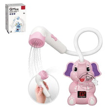 Baby Bath Toys Bath Shower with Shower Thermometer Electric Elephant Water Spray Water Toys for Kids Tathtub Toys for Toddlers