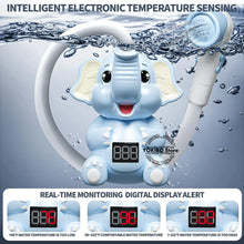 Baby Bath Toys Bath Shower with Shower Thermometer Electric Elephant Water Spray Water Toys for Kids Tathtub Toys for Toddlers