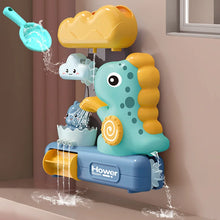 Baby Bathroom Water Toys Cartoon Animals Dinosaurs Pipe Assembly Bath Shower Head Children Bathe Play Water Game Toys Gift