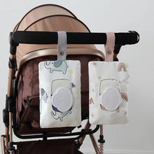 Stroller Bag for Baby Wipes Case Tissue Cover Kids Stroller Hanging Bag Paper Holder Storage Removable Cover Tissue Box