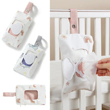 Stroller Bag for Baby Wipes Case Tissue Cover Kids Stroller Hanging Bag Paper Holder Storage Removable Cover Tissue Box