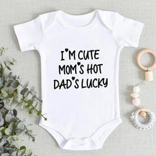 I LOVE MOM & DAD Baby Boy Girls Clothes High Quality Comfy Soft Newborn Baby Stuff Cotton Summer Infant Bodysuits & One-Pieces