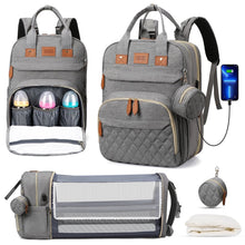 The Parent’s Prodigy Pack: All-in-One Diaper Backpack with Integrated Changing Hub, Spacious Compartments, and Modern Parenting Essentials