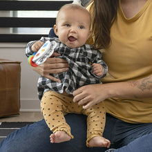 Mini Maestro: The Joyful Jingle Tambourine & Rattle - Perfect for Tiny Tunesmiths Aged 3+ Months